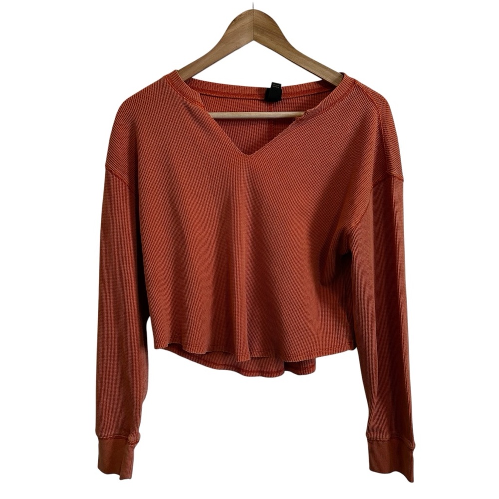 Wild fable‎ women’s crop Henly medium orange